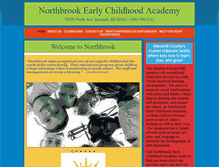 Tablet Screenshot of northbrookacademy.com